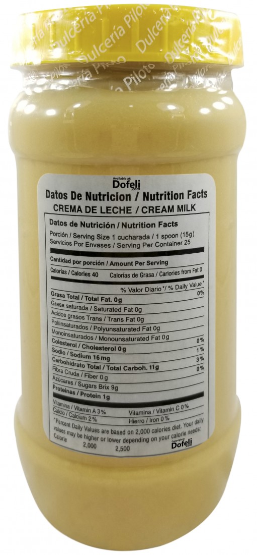 Dominican Republic milk cream dessert by Piloto, rich and comforting treat for dessert or snacking.